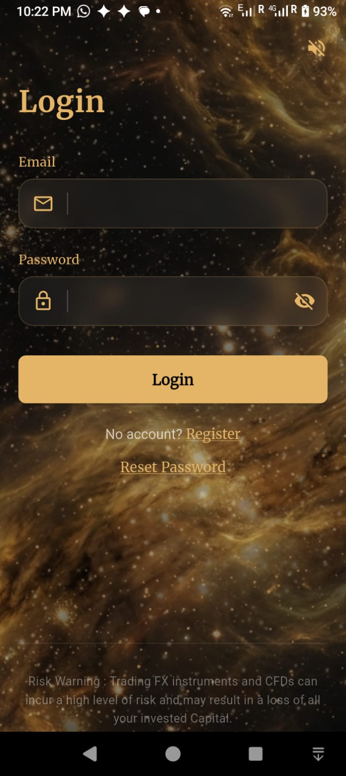 Login Screen