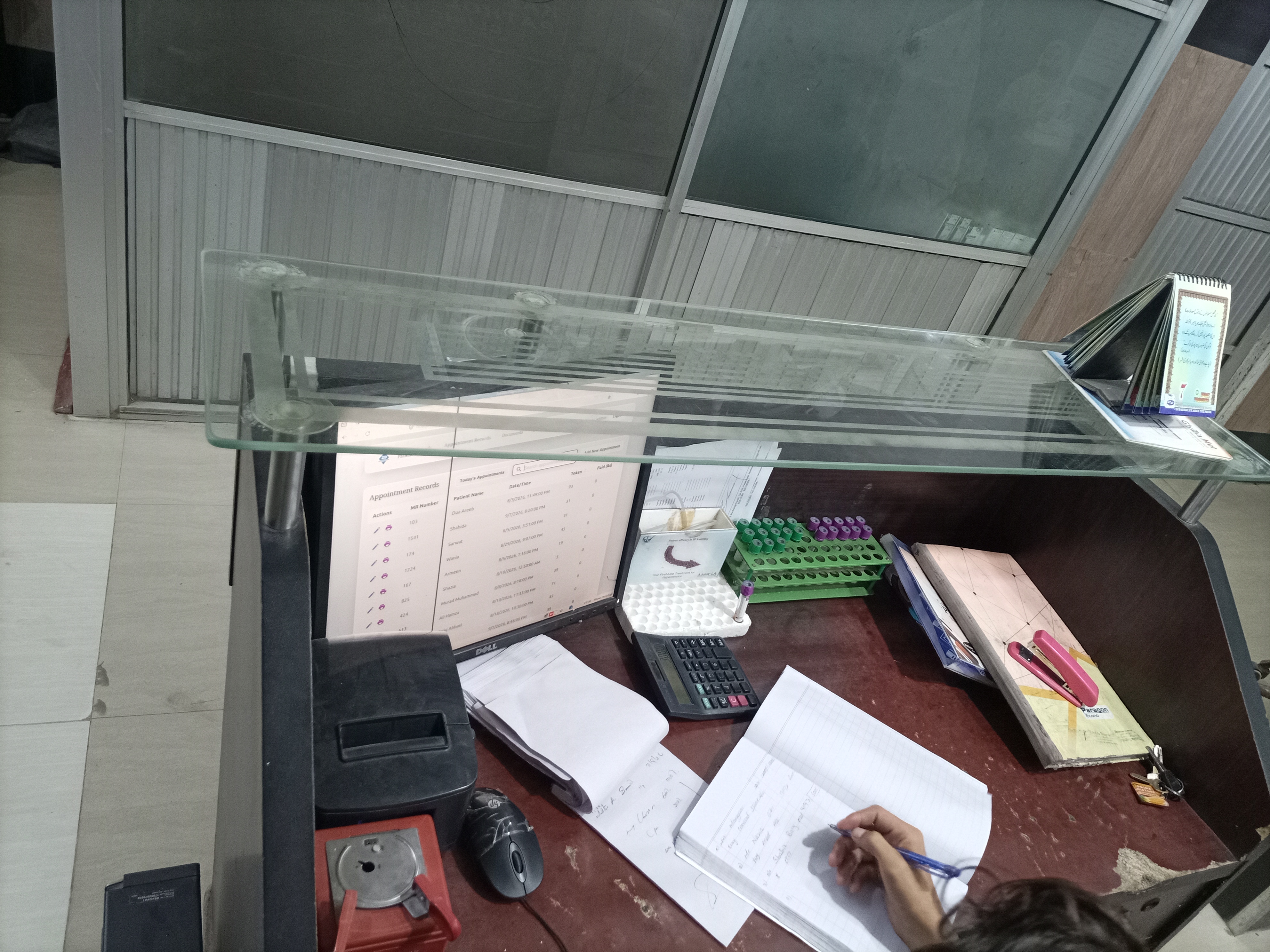 Reception Intake Desk Angle 1
