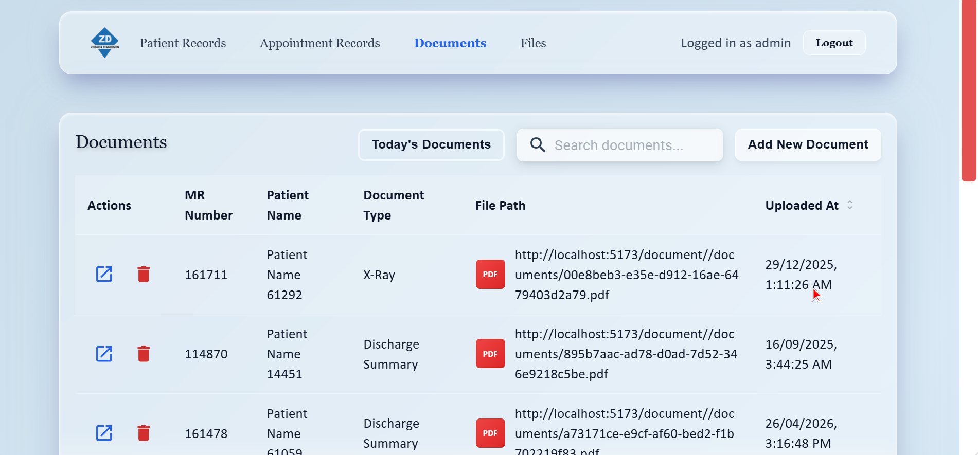 Document Page
