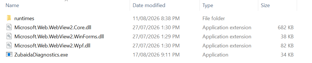 WinForms Executable Files
